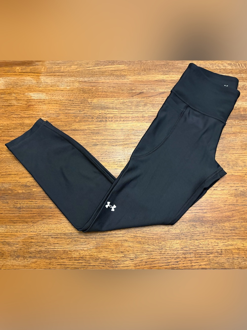 Women’s Under Armour Heat Gear Compression Leggings - Black - Size Small